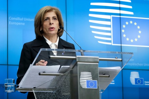 Brussels,belgium.,13th,February,2020.,Eu,Commissioner,In,Charge,Of,Health Brussels,belgium.,13th,February,2020.,Eu,Commissioner,In,Charge,Of,Health