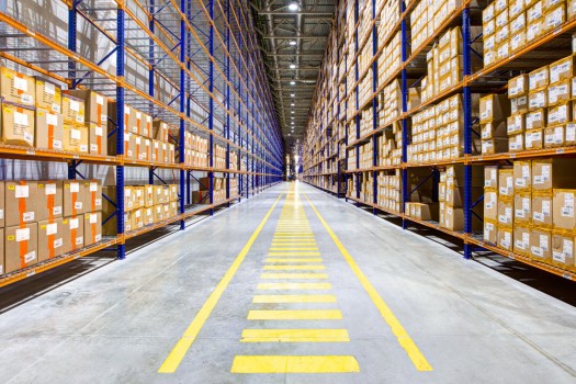 Rows,Of,Shelves,With,Boxes Rows,Of,Shelves,With,Boxes