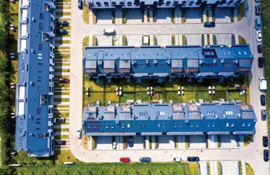 Aerial,View,Of,Residential,Houses,Neighborhood,And,Apartment,Building,Complex Aerial,View,Of,Residential,Houses,Neighborhood,And,Apartment,Building,Complex