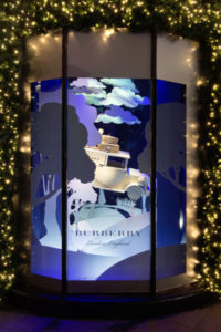 Harrods and Burberry present a Very British Fairy Tale - The Burberry Van Window