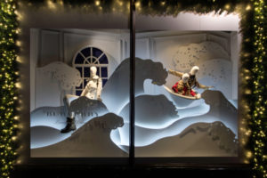 Harrods and Burberry present a Very British Fairy Tale - The Waves Window
