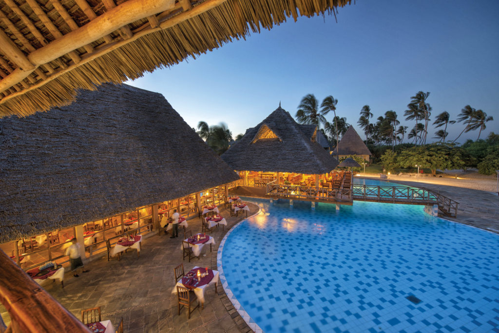 Neptune Pwani Main restaurant Outside View