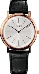 Piaget Altiplano watch, 38mm. Case in 18K rose gold. Manufacture Piaget 430P