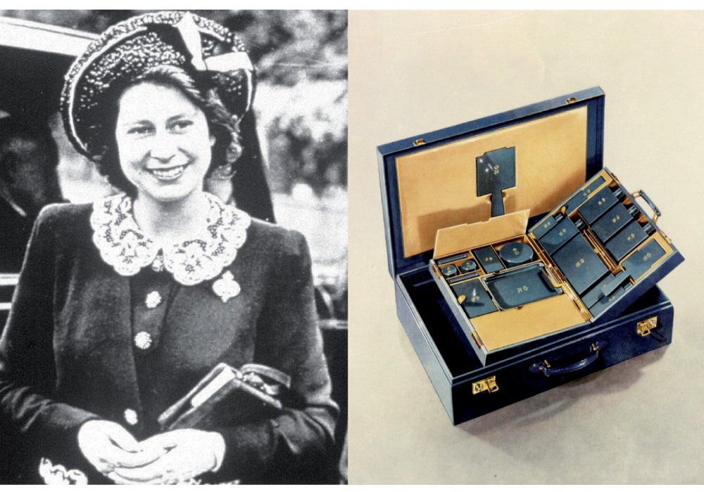 Queen Elisabeth and Travel Case_1