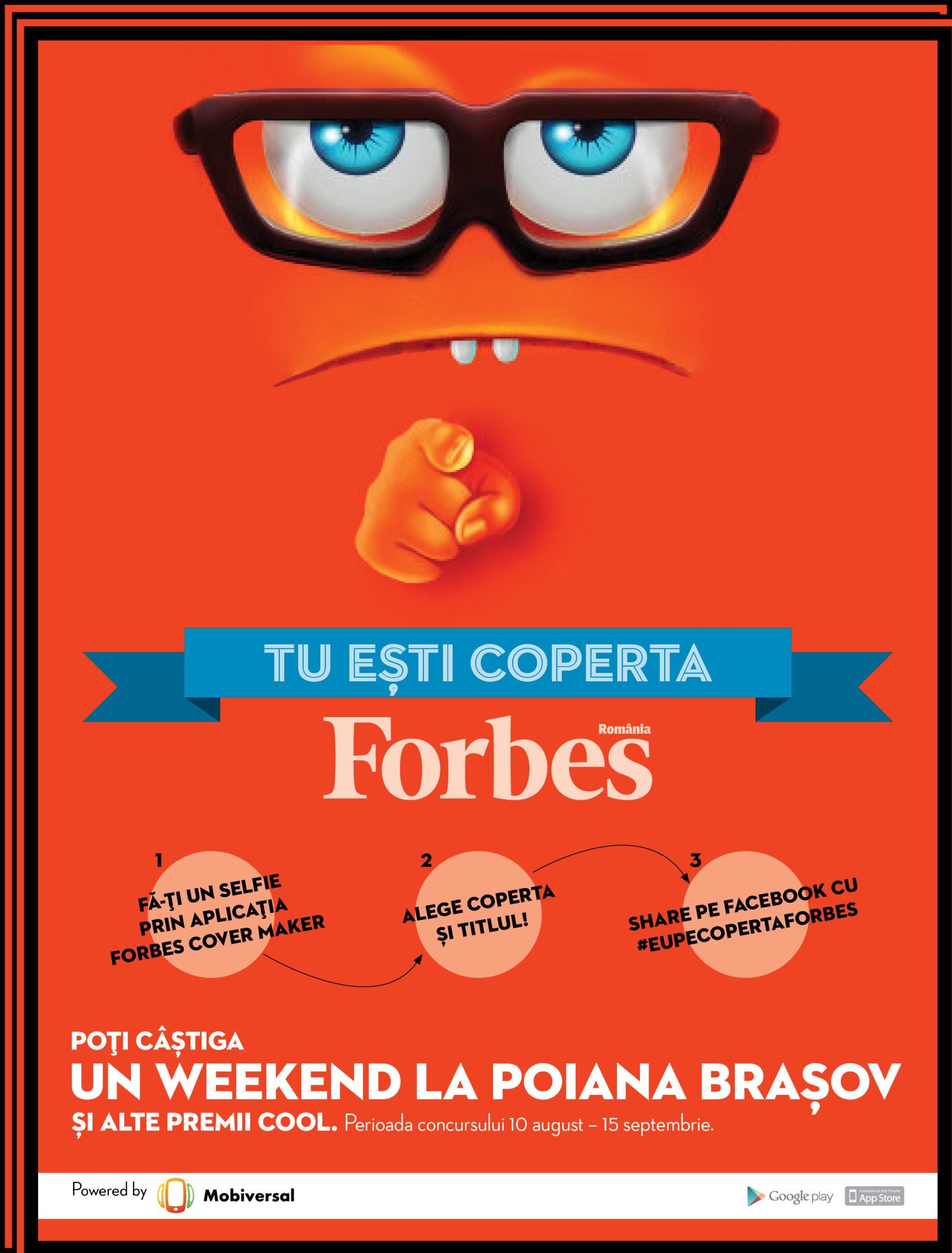 Selfie coperta forbes appstore google play