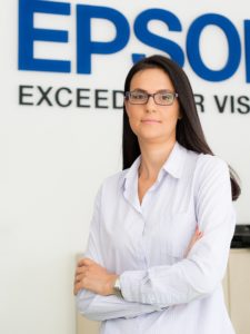 Simona Decuseara - Sales  Marketing Manager Epson Romania si Bulgaria
