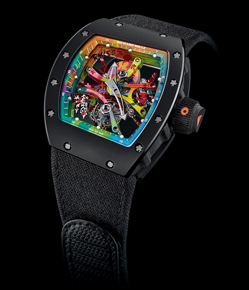 Richard Mille Lanseaz Un Ceas vandalizat De Un Artist Grafitti richard-mille-lanseaz-un-ceas-vandalizat-de-un-artist-grafitti